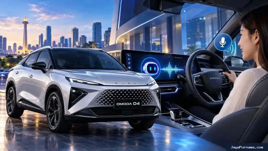 Omoda O4 Debut Global di Indonesia, Andalkan Kokpit AI Berbahasa Indonesia