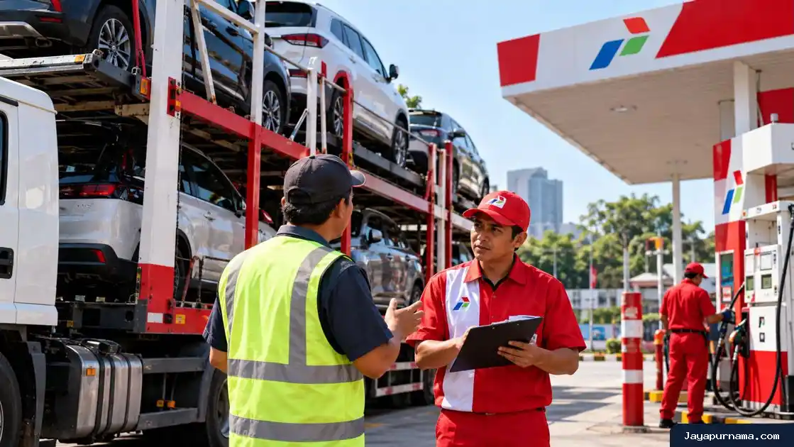 Pertamina Evaluasi Usulan BBM Subsidi untuk Truk Towing, BPH Migas Jadi Penentu