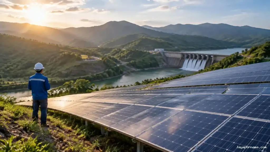 Potensi Energi Terbarukan Indonesia Hampir 3 700 Gw Pemanfaatan Masih Rendah