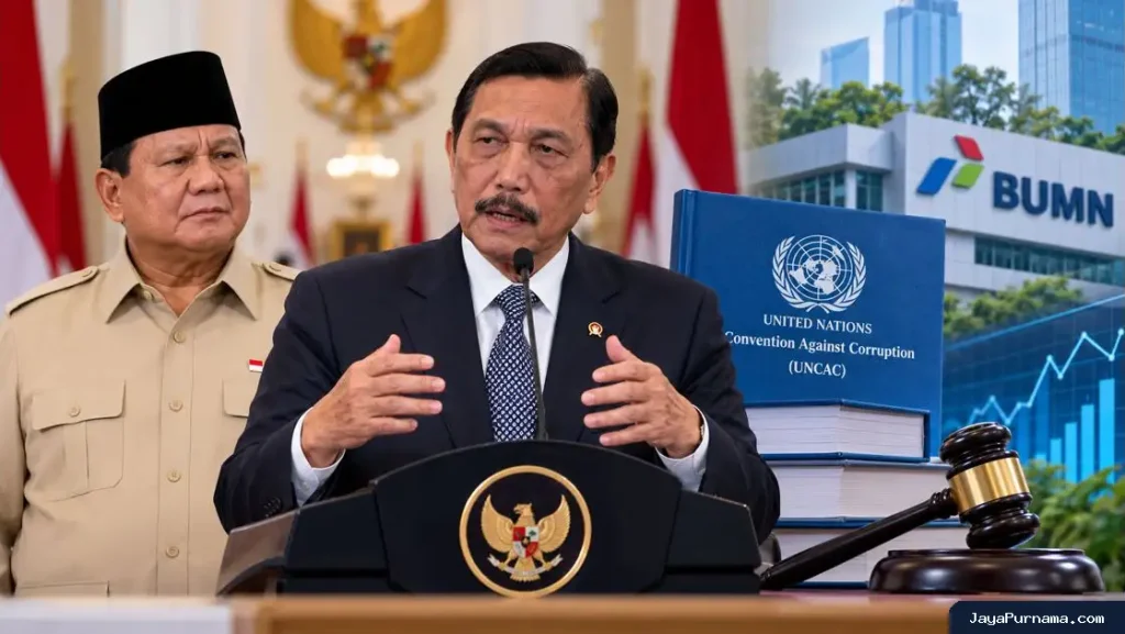 Prabowo Setuju Usulan Perubahan Definisi Korupsi, Luhut Soroti Risiko Bisnis BUMN
