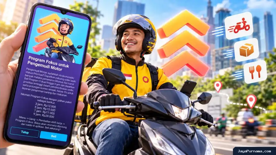 Program Fokus Pengemudi Motor Maxim: Harga Paket, Manfaat Prioritas Order, dan Cara Membeli