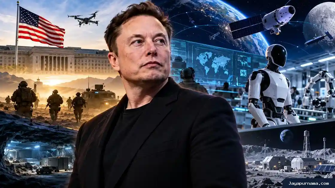 Project Meridian: Elon Musk Ikut Pimpin Studi Pentagon soal Perang Masa Depan