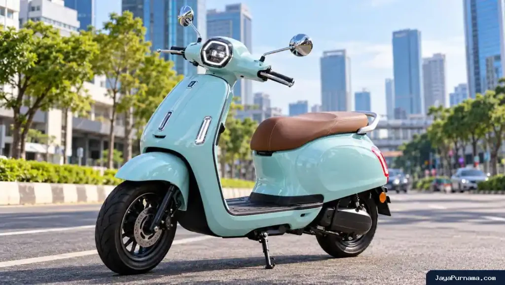 Smoot Zuzu, Motor Listrik Bergaya Klasik dengan Dinamo 1.500 Watt