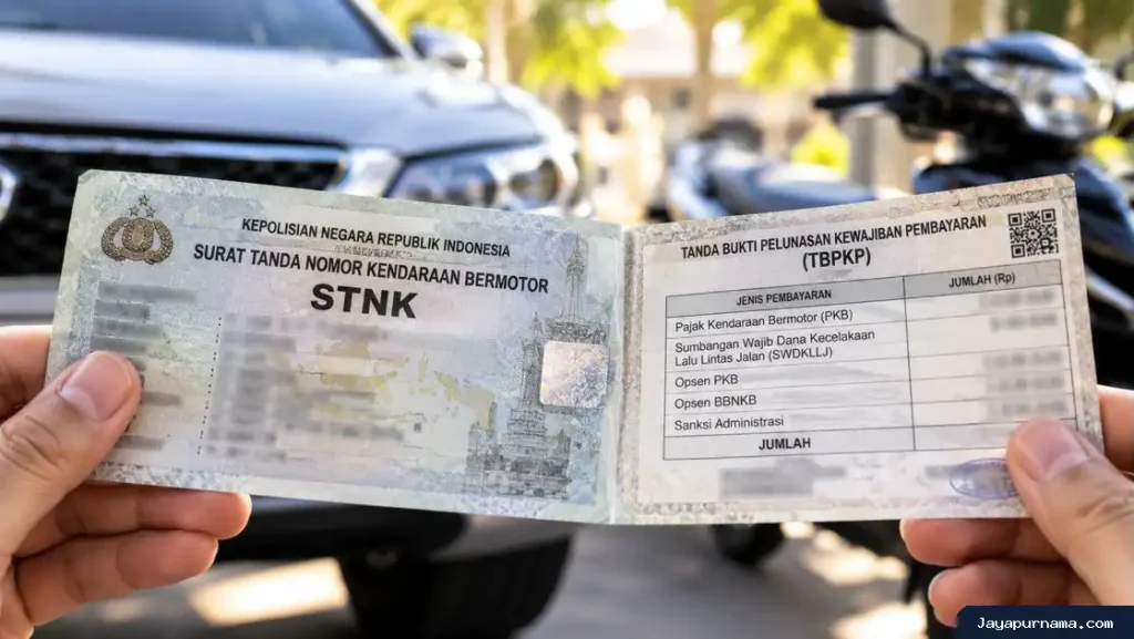STNK Ternyata Cuma Satu Lembar, Ini Fungsi TBPKP di Baliknya