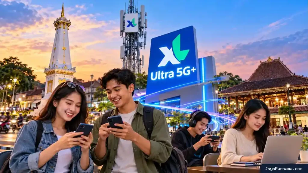 XL Ultra 5G+ Hadir di Yogyakarta dan Solo, Paket Mulai Rp50 Ribu