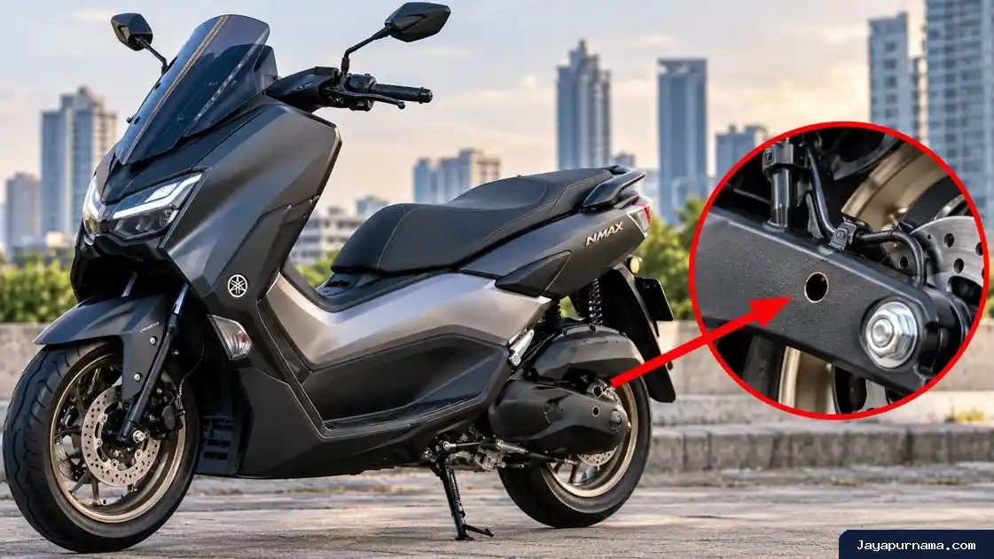 Yamaha NMAX Punya Lubang Kecil di Arm, Ternyata Ini Fungsi Pentingnya