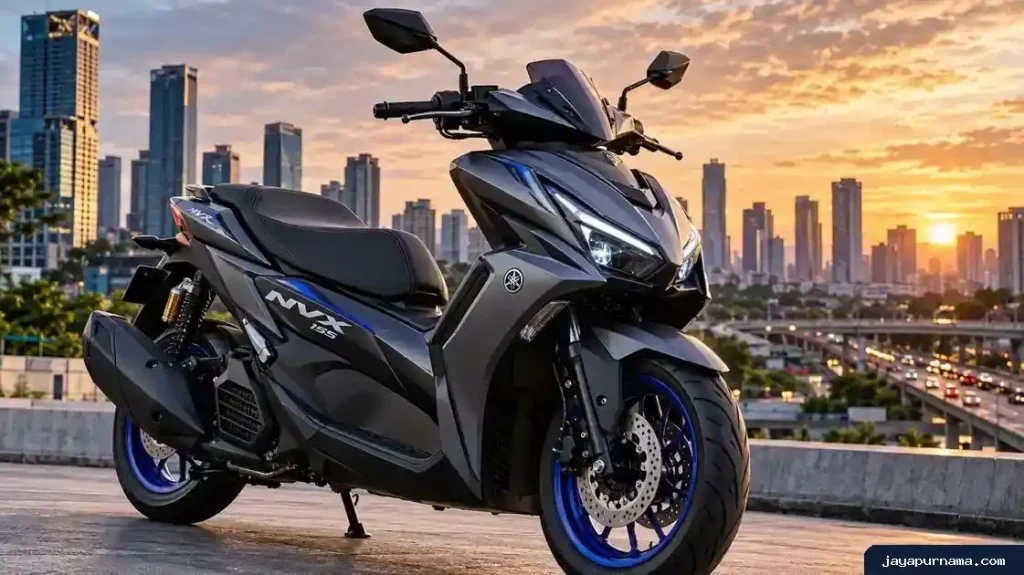 Yamaha NVX 155, Skutik Sporty untuk Mobilitas Harian