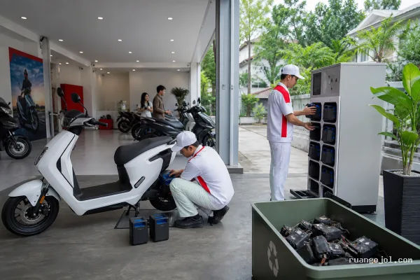 Ekosistem Motor Listrik Honda Diperkuat dengan Pengisian dan Daur Ulang Baterai