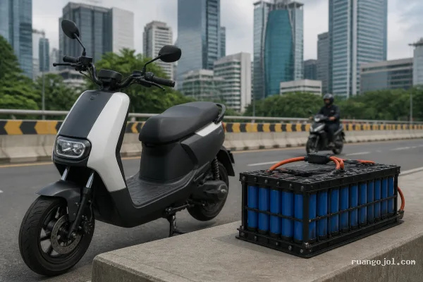 Jarak Tempuh Motor Listrik Bisa Naik dengan Baterai 30 Ah Jarak Tempuh Motor Listrik Bisa Naik dengan Baterai 30 Ah