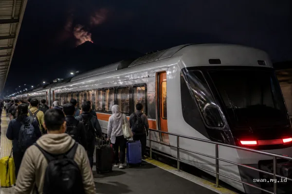 KAI Adds Gajayana Extra Train to Support Passenger Mobility
