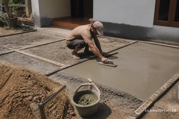 Langkah Praktis Menutup Lantai Tanah dengan Semen agar Lebih Rapi Langkah Praktis Menutup Lantai Tanah dengan Semen agar Lebih Rapi